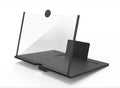 10/12 Inch Mobile Phone Screen Amplifier Multi-Functional HD Amplifier HD Screen Magnifying Glass Anti-Blue Light Eye Protection